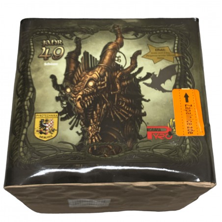 PMB49Yc Wyrzutnia Fajerwerków Rok - 49 strzałów 30 mm