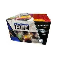 TXB546 Wyrzutnia Fajerwerków Powerful Fire – 100 Strzałów 20mm Triplex