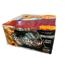 Wyrzutnia Fajerwerków TXB691 Zaszalejmy! – 100 Strzałów, 0.8" | Triplex