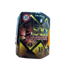 Wyrzutnia Fajerwerków 19 Strzałów 25mm - Sky Adventure TXB246