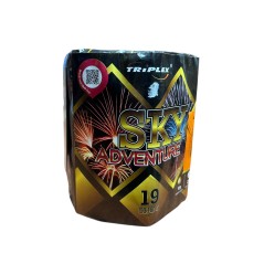 Wyrzutnia Fajerwerków 19 Strzałów 25mm - Sky Adventure TXB246