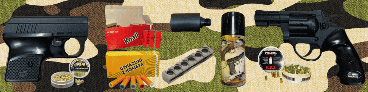 Broń Hukowa i Alarmowa | Rewolwery Hukowe | Pistolety Hukowe