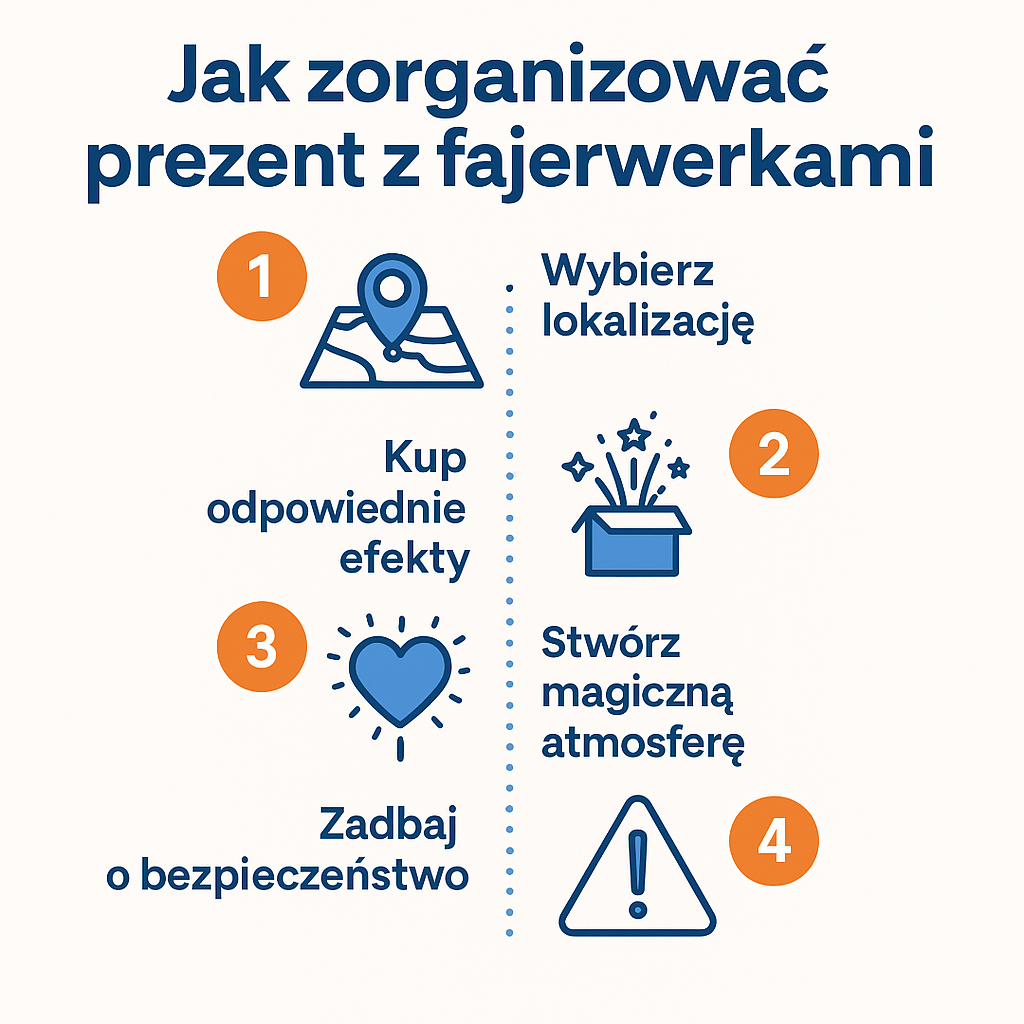 jak zorganizować pokaz fajerwerków dla mamy