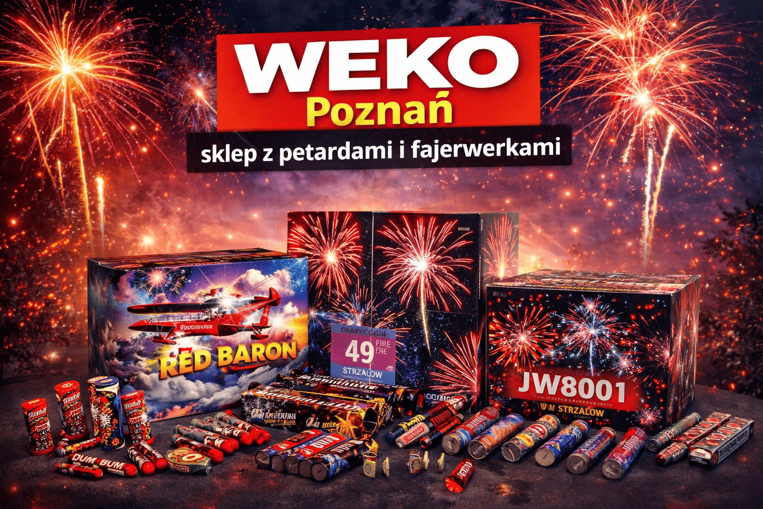 WEKO Poznań sklep z petardami i fajerwerkami