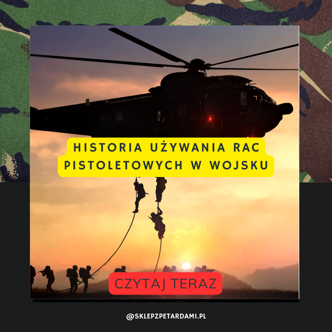 Historia używania rac pistoletowych w wojsku