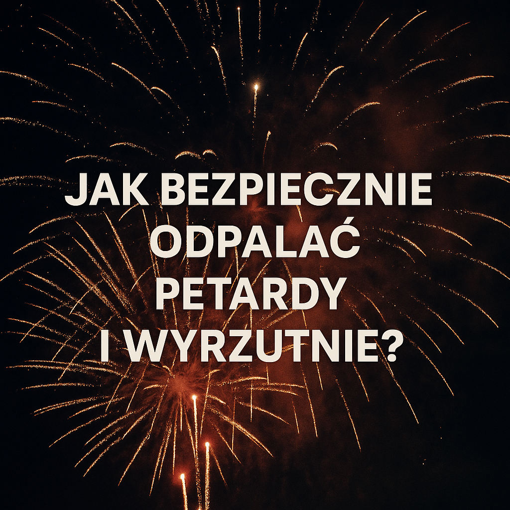 Jak bezpiecznie odpalać petardy i wyrzutnie? 10 zasad, które mogą uratować życie