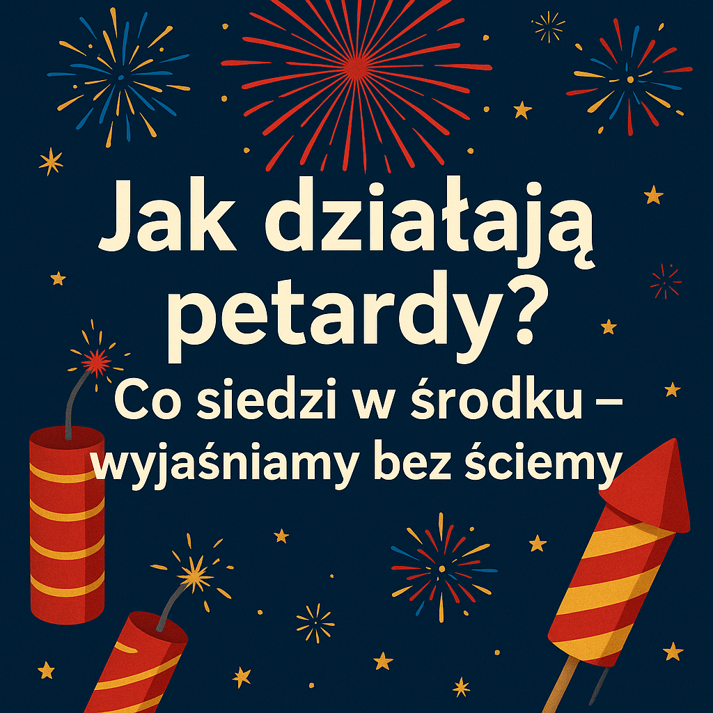 Jak działają petardy? Co siedzi w środku – wyjaśniamy bez ściemy
