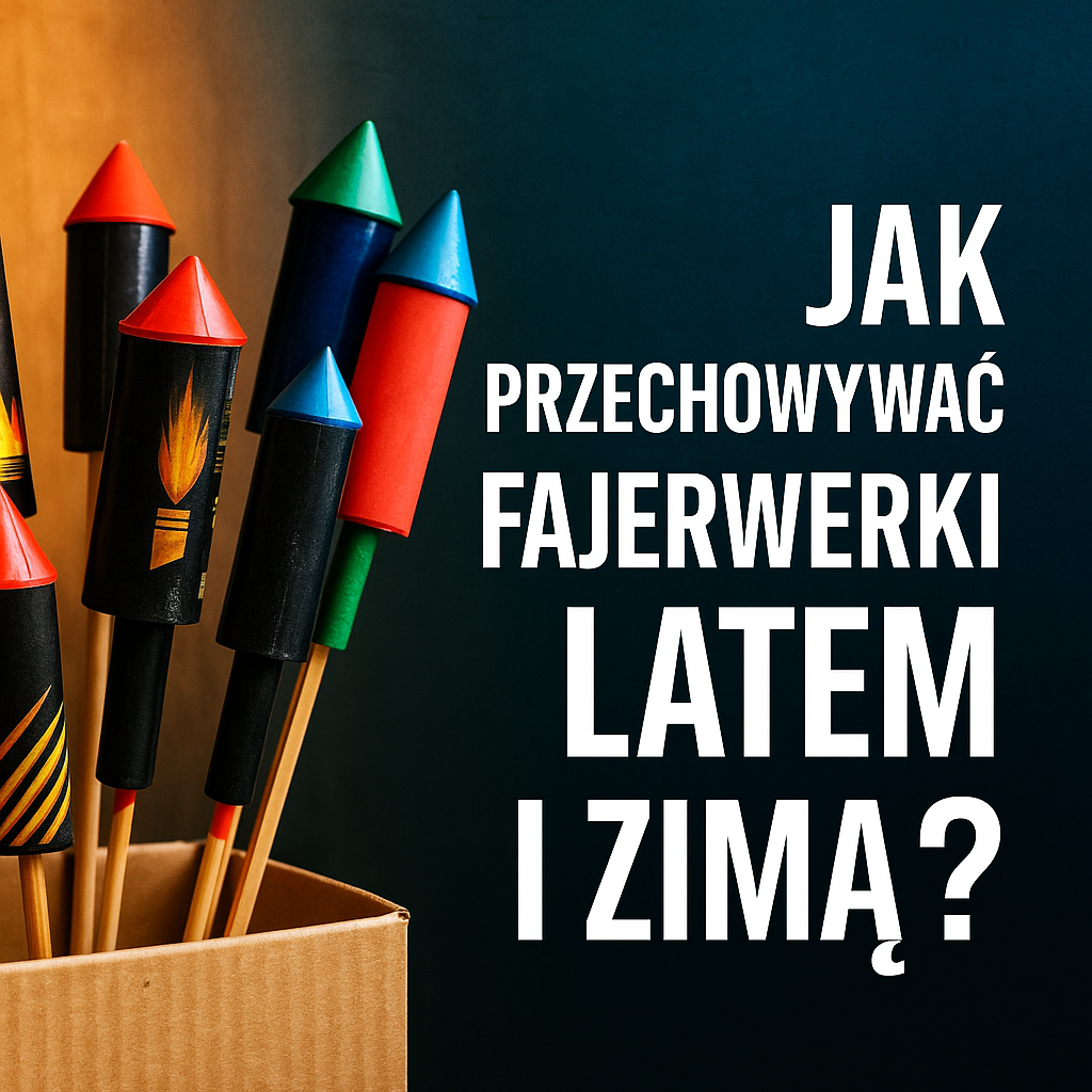Jak przechowywać fajerwerki latem i zimą? Przewodnik praktyczny